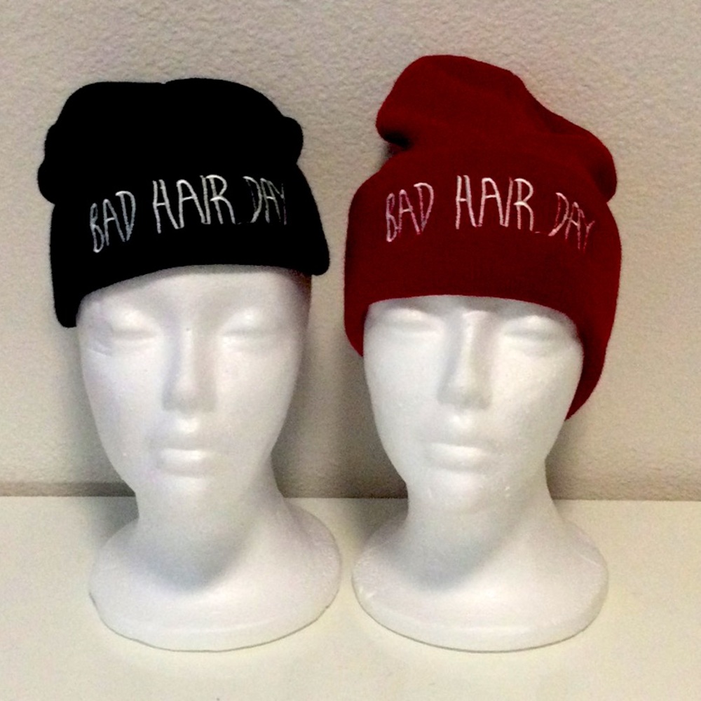 ❤️ Bad Hair Day Beanie 🖤